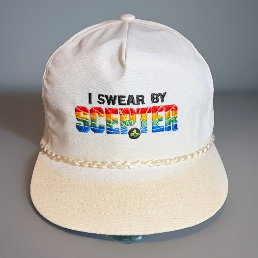 Vintage Swingster Scepter SnapBack Agriculture Equipment Farm Trucker Hat Cap